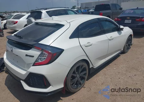 2019 Honda Civic Sport из США, поврежденный, VIN SHHFK7G41KU212074